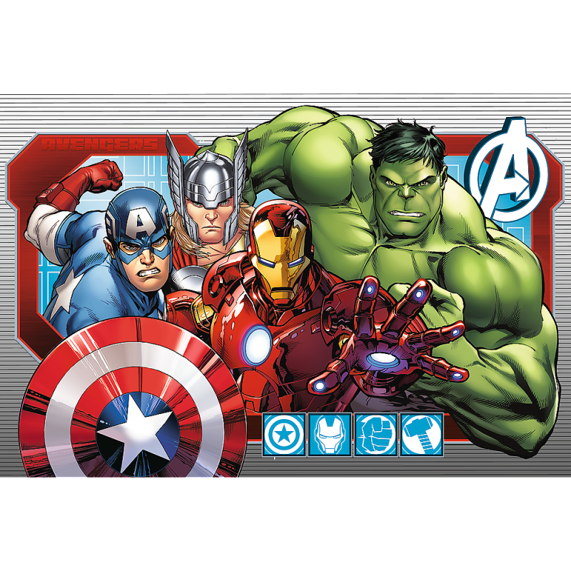 PUZZLE 24 TREFL MAXI ZAWSZE SPRAWIEDLIWI AVENGERS
