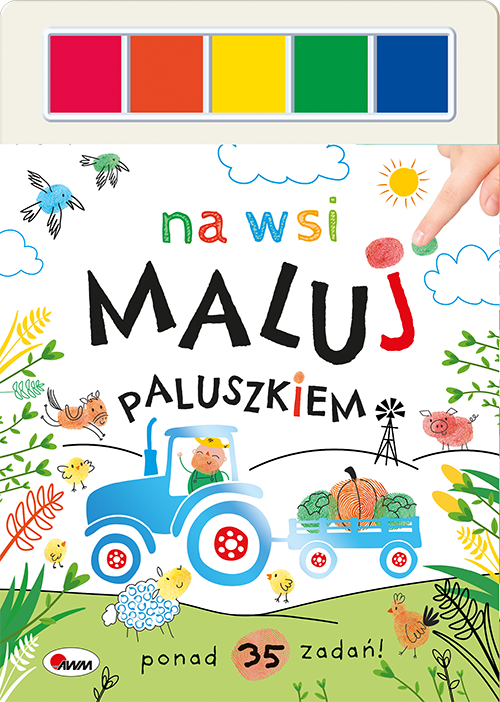 KSIĄŻECZKA MALUJ PALUSZKIEM NA WSI