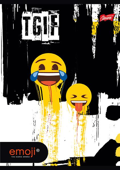 ZESZYT A5/60 = UNIPAP LAMINOWANY EMOJI