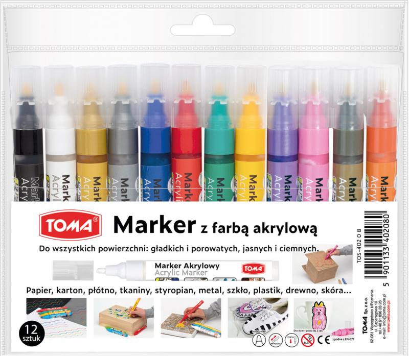 MARKER AKRYLOWY TOMA TO-402 MIX A/12