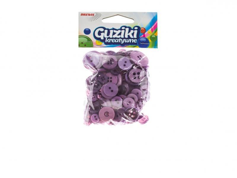 GUZIKI 40G FIOLETOWE BREWIS