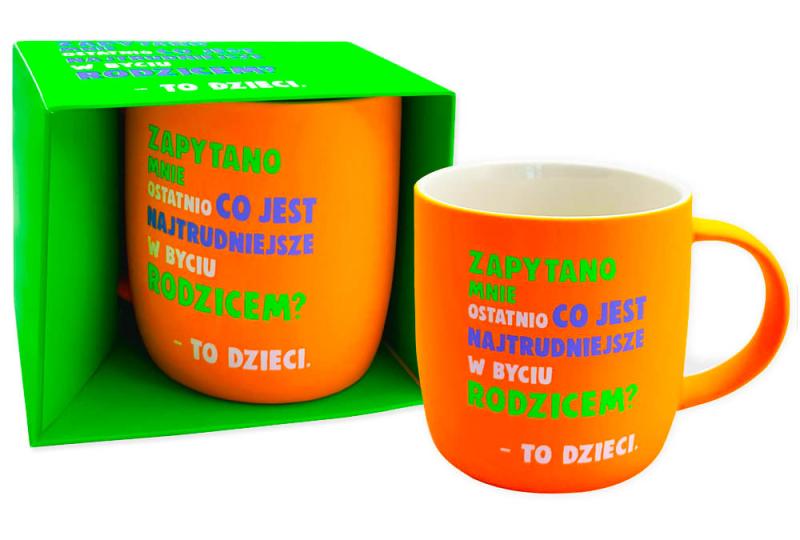 KUBEK NEONOWY KUKARTKA