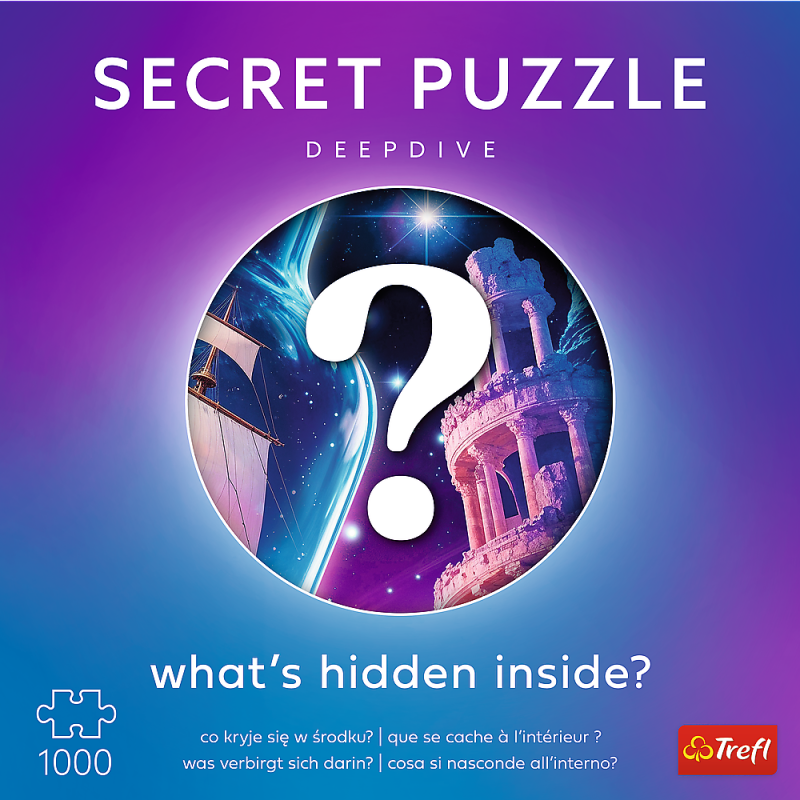 PUZZLE 1000 TREFL DEEPDIVE SECRET PUZZLE PREMIUM PLUS
