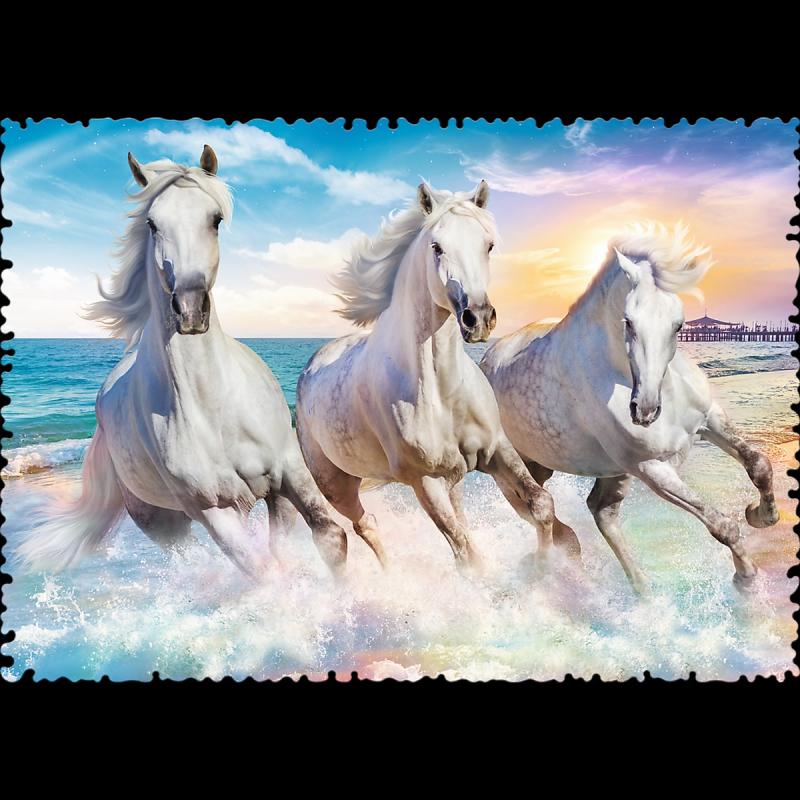 PUZZLE 600 TREFL GALOP WŚRÓD FAL