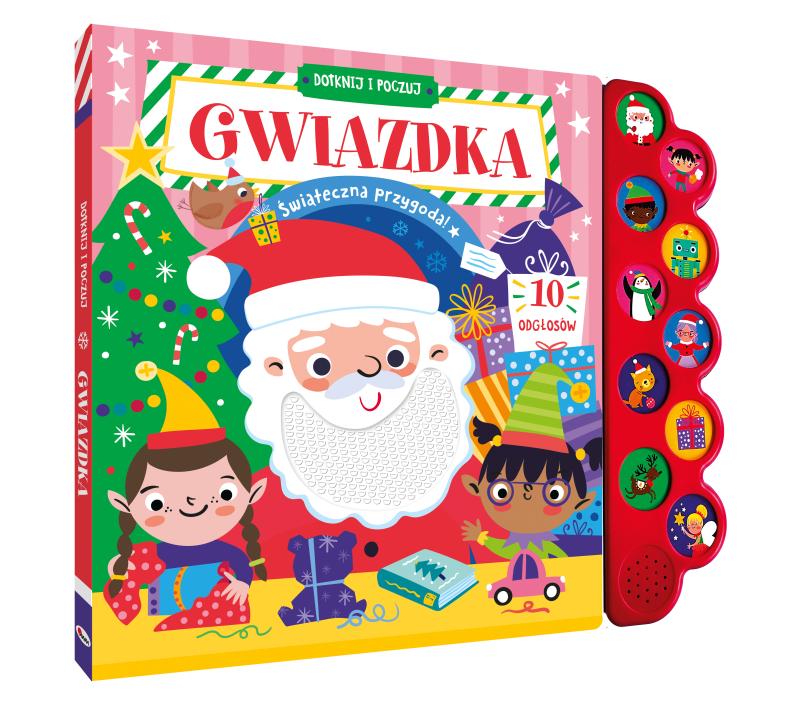 KSIĄŻECZKA DOTKNIJ I POCZUJ GWIAZDKA #ŚWIĘTY