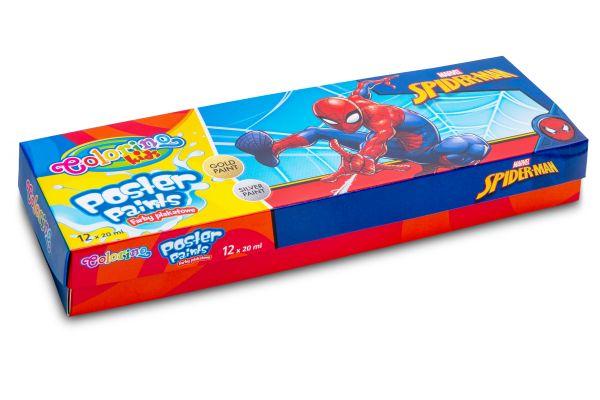FARBY PLAKATOWE 12/20ML SPIDERMAN COLORINO