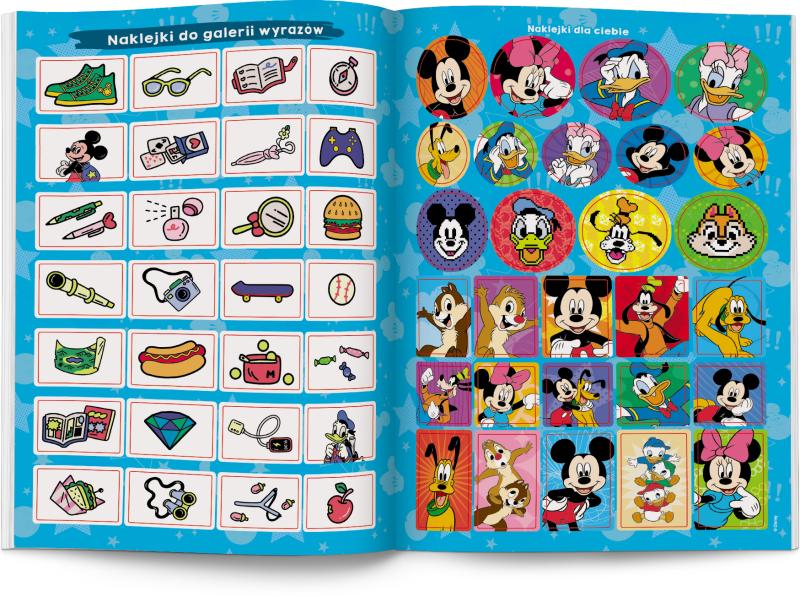 KSIĄŻECZKA DISNEY UCZY MIKI. CZYTAM I SZUKAM
