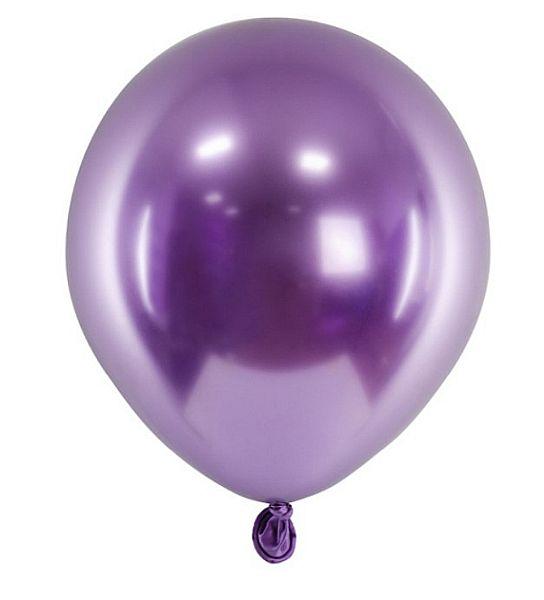 BALONY GLOSSY 12CM FIOLET