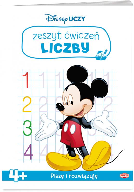 KSIĄŻECZKA DISNEY UCZY MIKI. ZESZYT ĆWICZEŃ. LICZBY