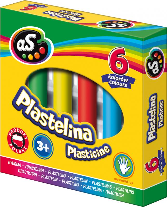 PLASTELINA 6 AS NEW