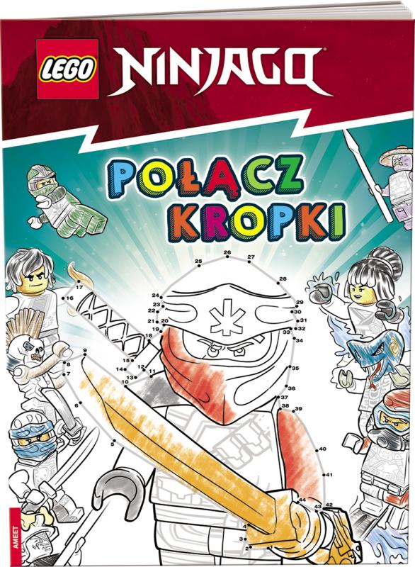 KSIĄŻECZKA LEGO NINJAGO. POŁĄCZ KROPKI