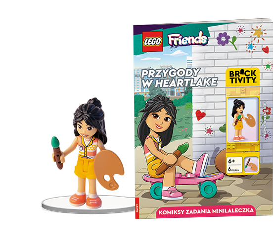 KSIĄŻECZKA LEGO FRIENDS. PRZYGODY W HEARTLAKE