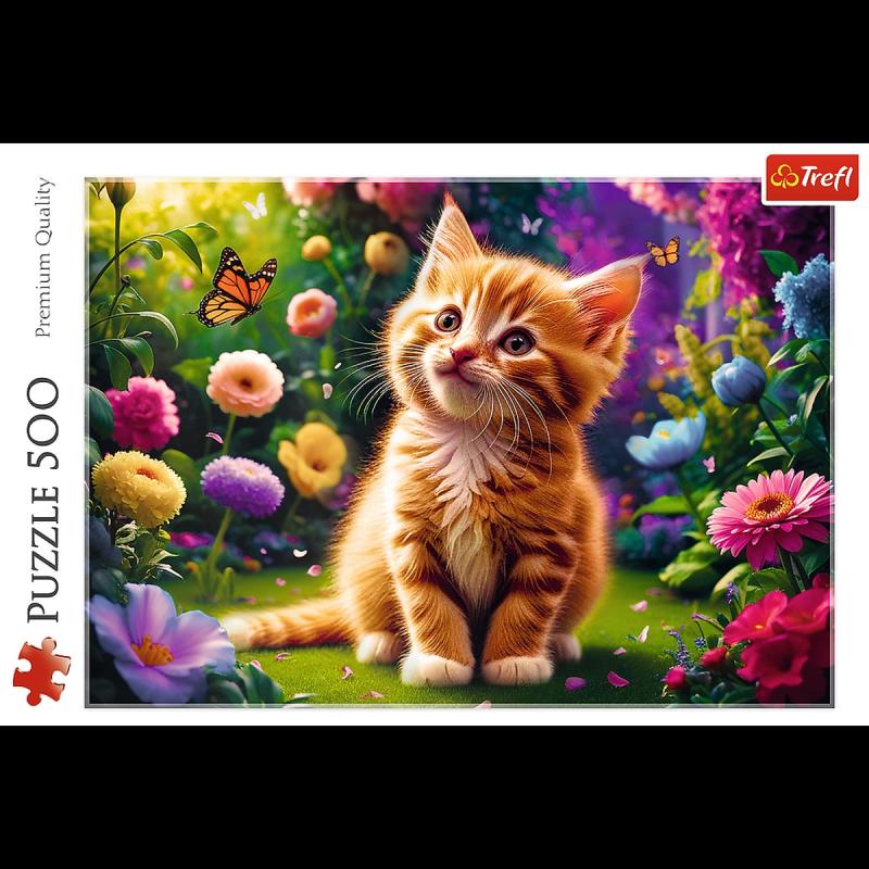 PUZZLE 500 TREFL UROCZY KOTEK