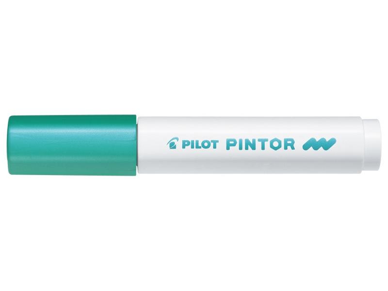 MARKER PILOT PINTOR M METALICZNY ZIELONY