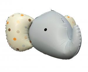 BALON FOLIOWY SŁOŃ 3D 63X50CM SZARY MAT