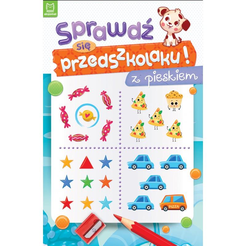 KSIĄŻECZKA SPRAWDŹ SIĘ PRZEDSZKOLAKU! Z PIESKIEM