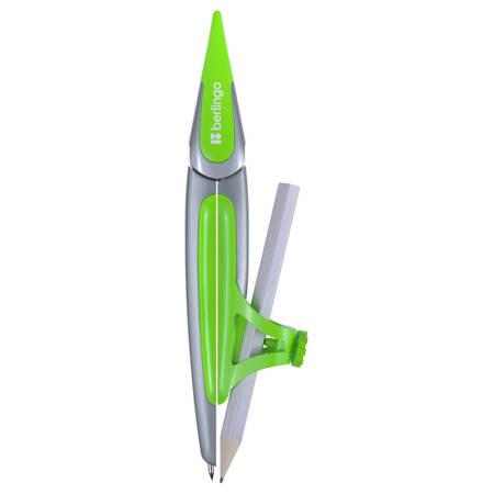 CYRKIEL BERLINGO METALOWY OPTIMUM Z UCHWYTEM NA OŁÓWEK 13,5CM MIX