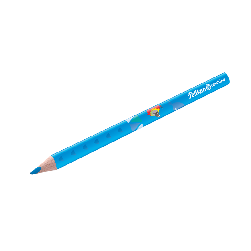 KREDKI 12 TRÓJKĄTNE GRUBE COMBINO PELIKAN