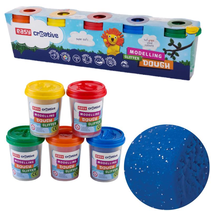 MASA PLASTYCZNA EASY 5K. 141G GLITER