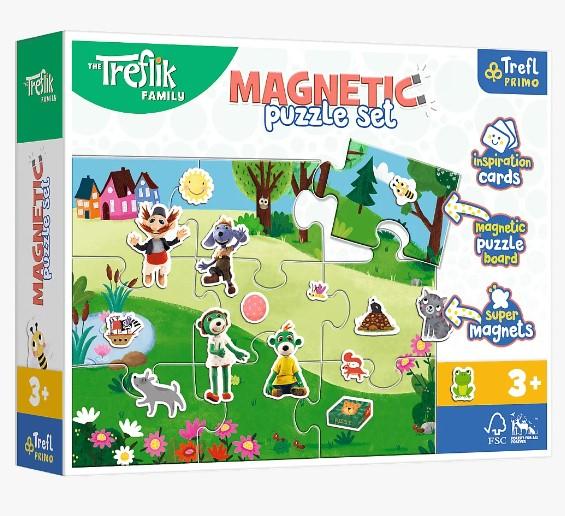 PUZZLE MAGNETYCZNE TREFLIKOWY DZIEŃ