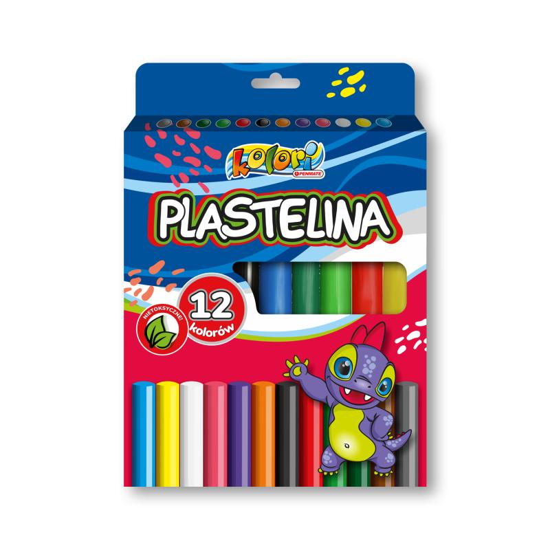 PLASTELINA 12 18G TOP100
