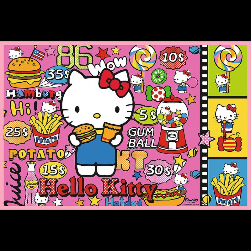 PUZZLE 2X200 TREFL HELLO KITTY I PRZYJACIELE