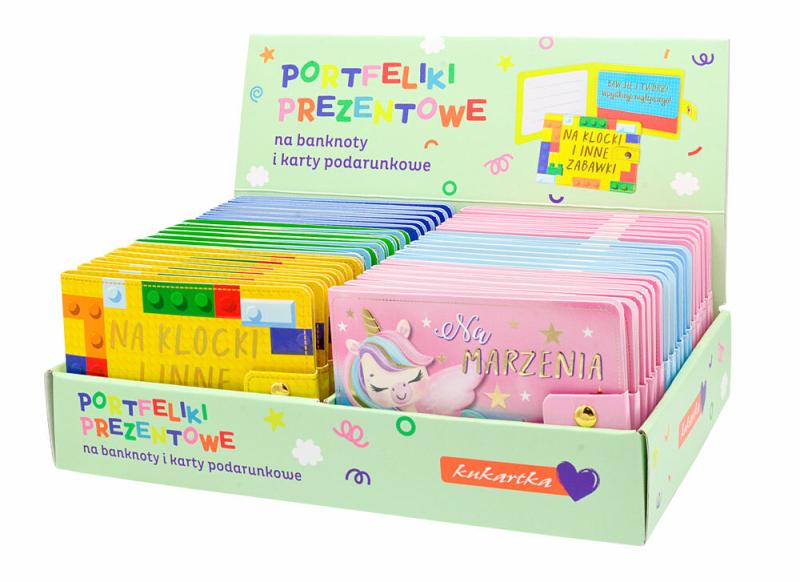 PORTFELIK POR KUKARTKA A36 DZIECIĘCE