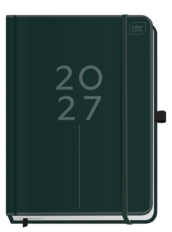 KALENDARZ KSIĄŻKOWY A5 384 MAT + UV ELEGANCE 2027