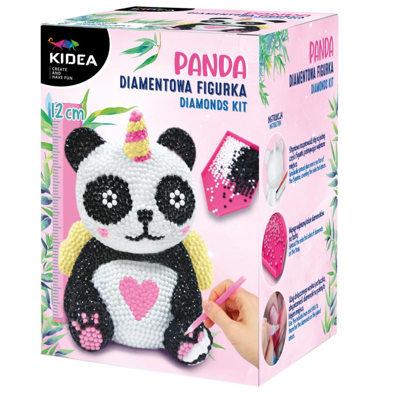 DIAMENTOWA FIGURKA PANDA KIDEA