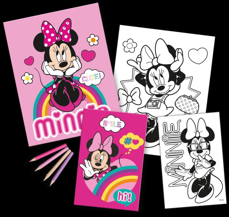 ZESTAW DO KOLOROWANIA MINNIE