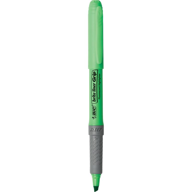 ZAKREŚLACZ BIC LINER GRIP ZIELONY A'12