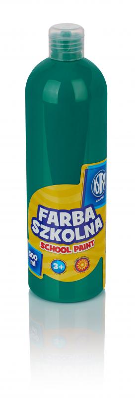 FARBA SZKOLNA ASTRA 500ML SZMARAGDOWA