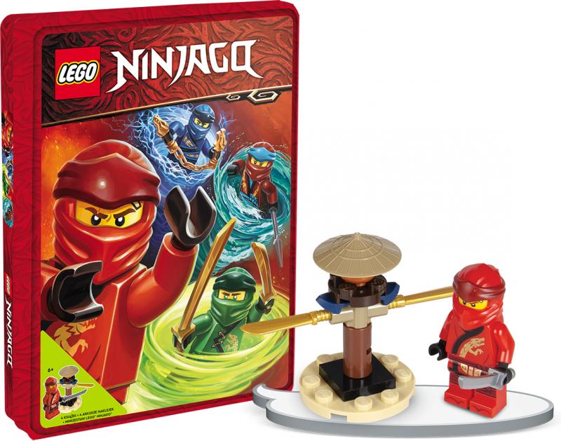 KSIĄŻECZKA LEGO NINJAGO. ZESTAW KSIĄŻEK Z KLOCKAMI LEGO.