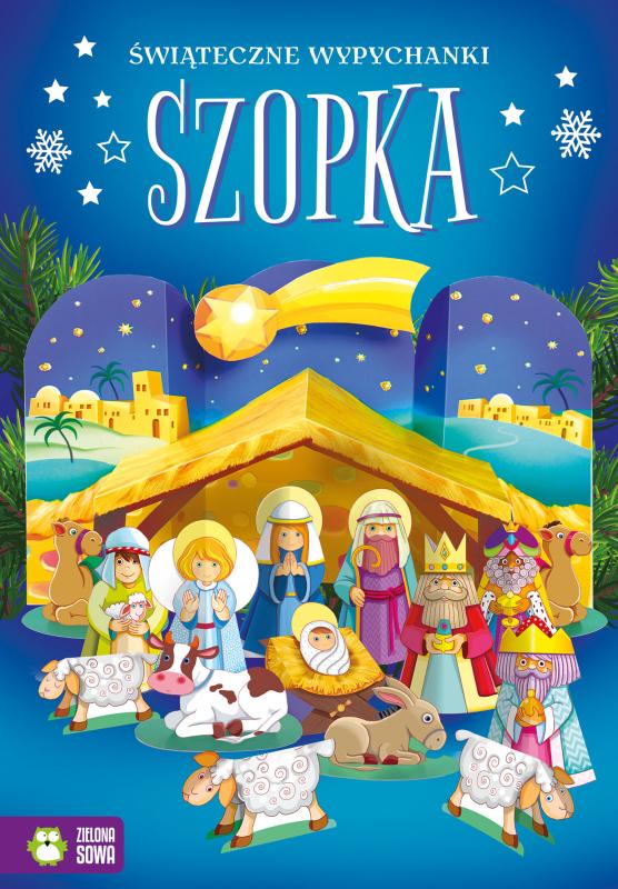 KSIĄŻECZKA WYPYCHANKI SZOPKA #ŚWIĘTA