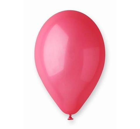 BALON PASTELOWY CZERWONY 045