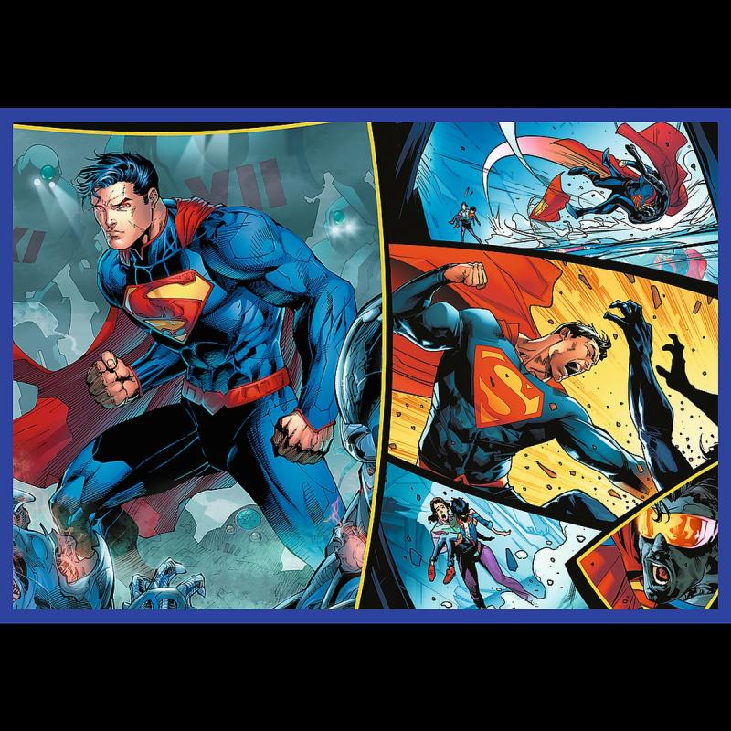 PUZZLE 4X250 TREFL ODWAGA SUPERMANA