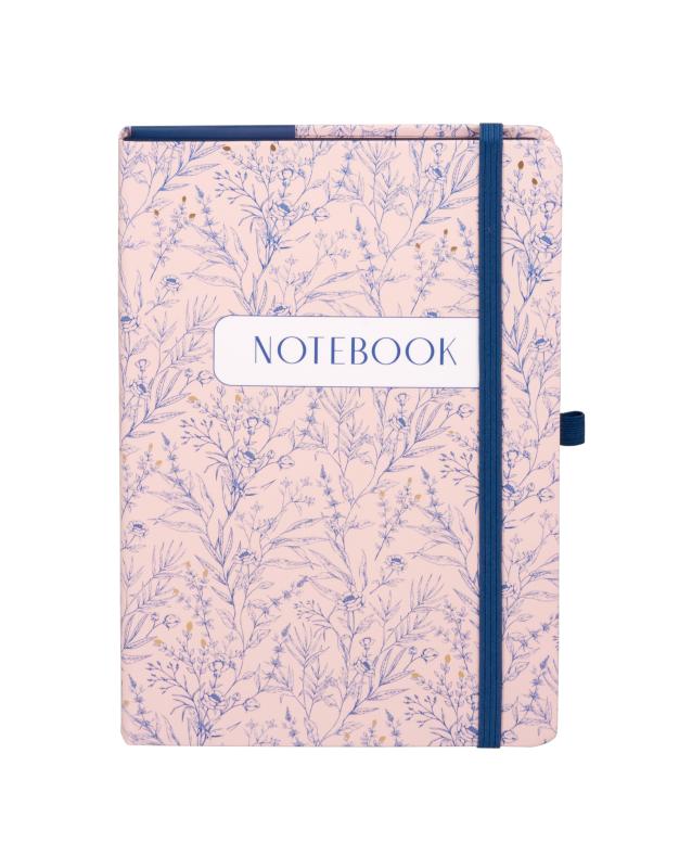 NOTES A5 KRATKA KWIATOWY BOTANICAL