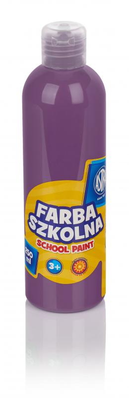 FARBA SZKOLNA ASTRA 250ML ŚLIWKOWA