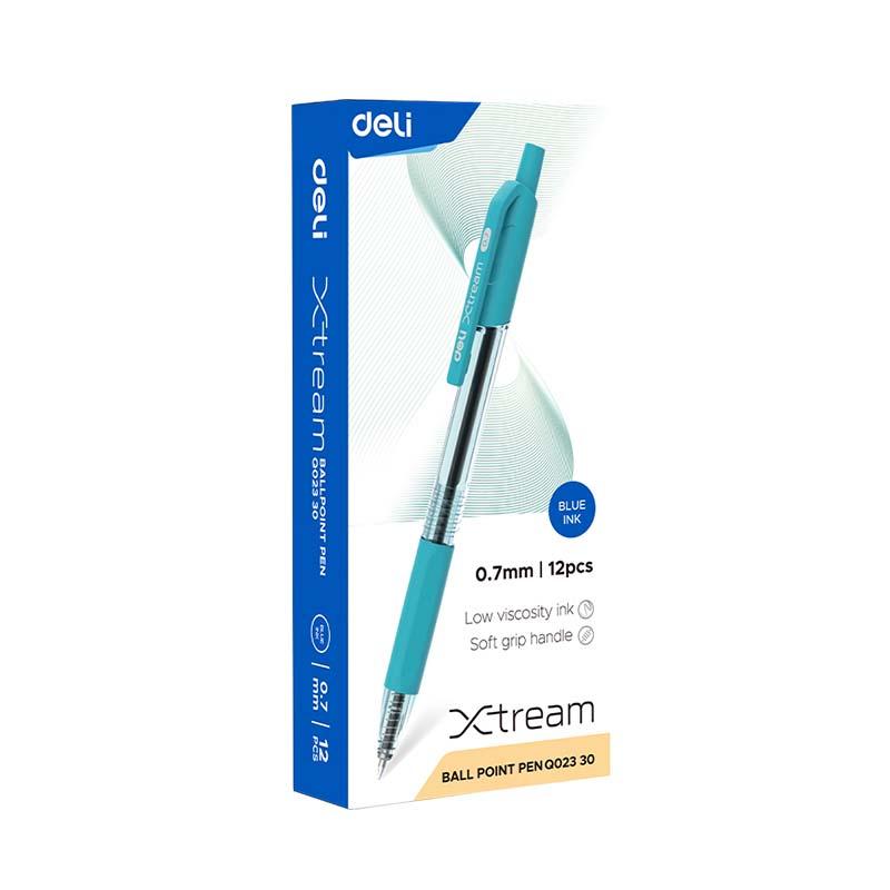 DŁUGOPIS AUTOMATYCZNY 0,7MM XTREAM NIEBIESKI DELI
