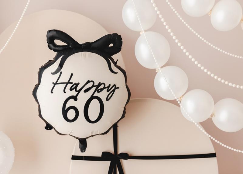 BALON FOLIOWY PASTYLKA HAPPY 60 47,5X45CM MIX