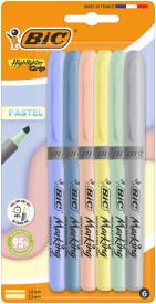 ZAKREŚLACZ BIC HIGHLIGHTER GRIP PASTEL MINER B6 mix