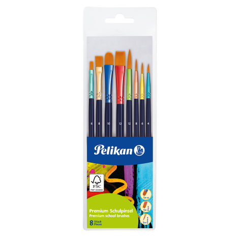 PĘDZEL PELIKAN (8) ROZNE RODZAJE