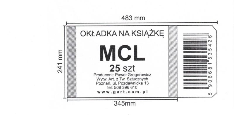 OKŁADKA MCL GREGOROWICZ WYS.24,1 A/25