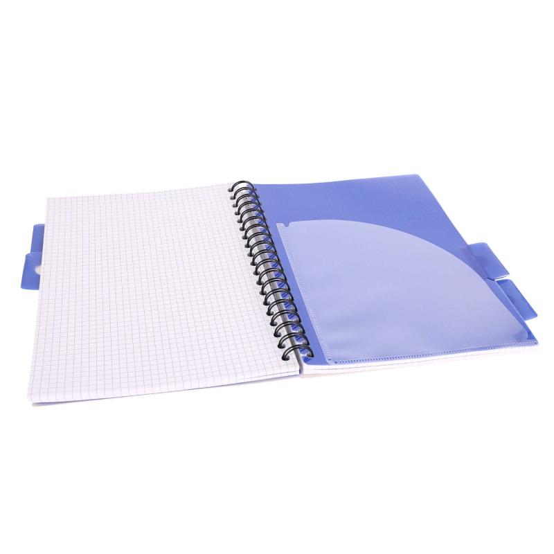 KOŁOZESZYT B5/100# BASIC GRANATOWY 80G STRIGO
