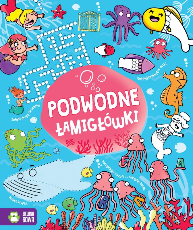 KSIĄŻECZKA ŁAMIGŁÓWKI. PODWODNE ŁAMIGŁÓWKI