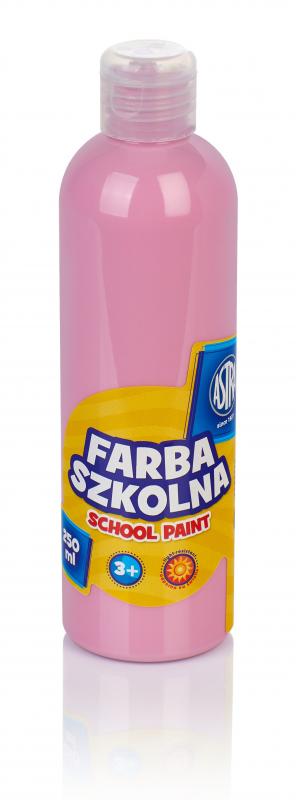 FARBA SZKOLNA ASTRA 250ML JASNORÓŻOWA