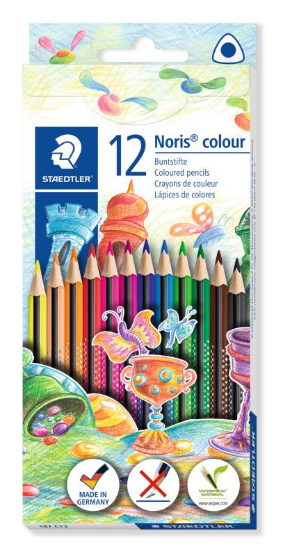 KREDKI 12 NORIS COLOUR WOPEX TRÓJKĄTNE STAEDTLER