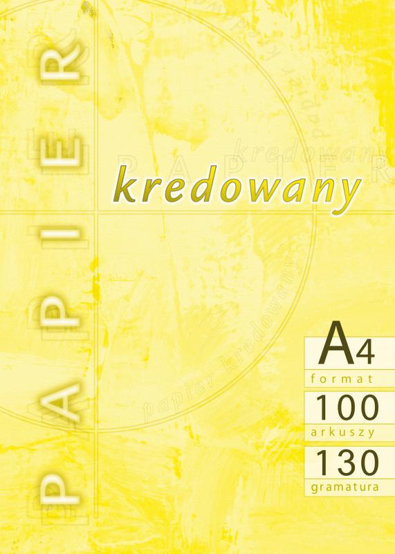 PAPIER KREDOWY A4 130G A'100 KRESKA