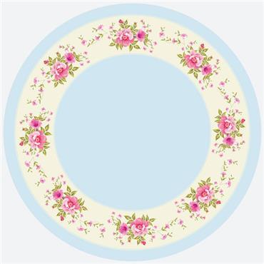 TALERZYK PAPIEROWY ŚR22,7 CM DAISY