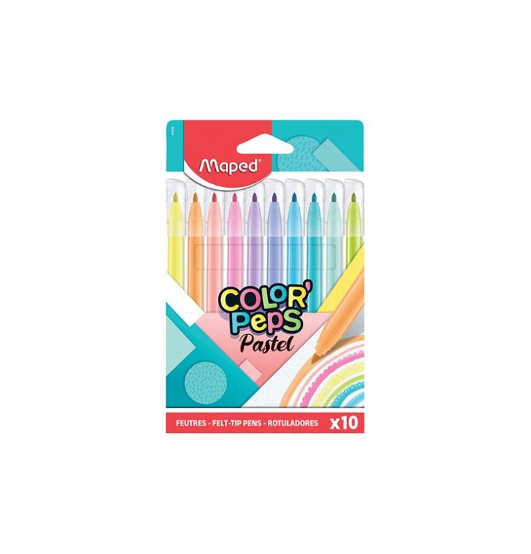 PISAKI 10 MAPED COLORPEPS PASTEL